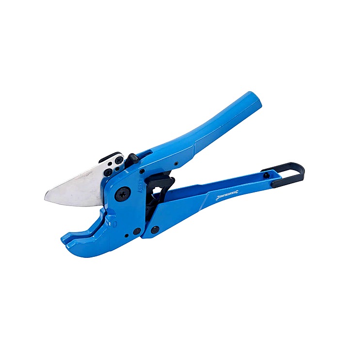 Silverline Expert Rachet Plastic Pipe Cutter 42mm