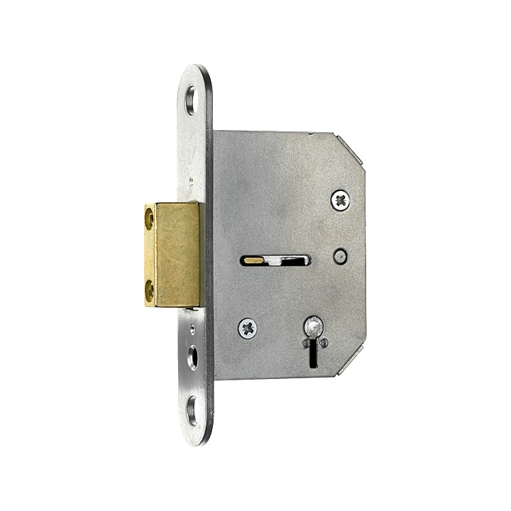 ERA 5 Lever Mortice Deadlock 64mm Keyed Satin Chrome