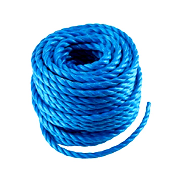 8mm Blue Polypropylene Mini Coil Rope 30m