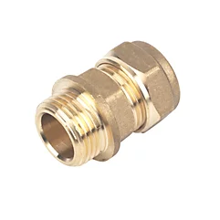 15mm x 1/2" Compression Adapting Male Coupler 