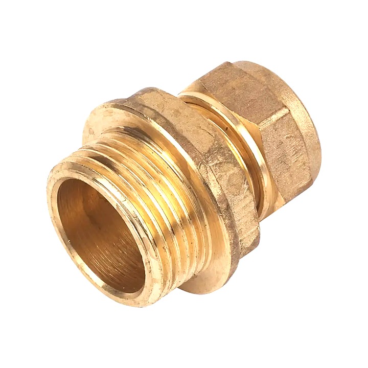 15mm x 3/4" Compression Adapting Male Coupler