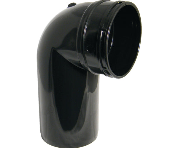 Solvent Weld Soil 90 Degree Spigot Bend Black