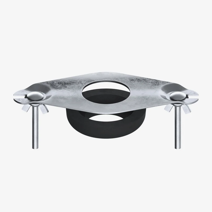 Closed Coupled 1-1/2″ Plate with Bolts & Rubber Doughnut Kit 