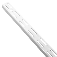  Twin Slot Wall Fixing White 710mm (21")