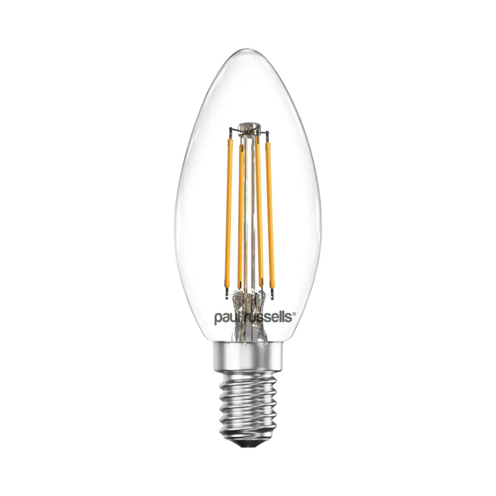 Paul Russell LED Small Screw Warm White  Dimmable Candle Bulb