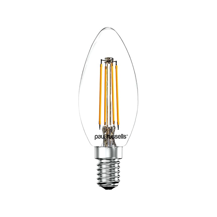 Paul Russell LED Small Screw Warm White  Dimmable Candle Bulb
