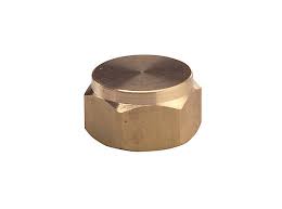 3/4" (20mm) Brass Compression Blank Cap 