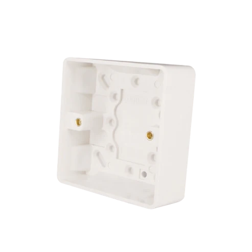 1G 25mm White Back Box