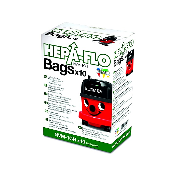 Henry Numatic Hepa-Flo Vacuum Bags x10