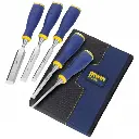Irwin Marples 5 Piece Bevel Edge Wood Chisel Set