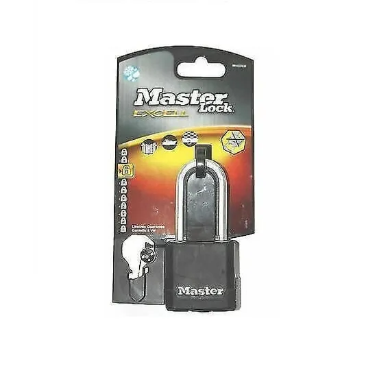 Master Lock Excell Steel Double Ball Bearing Padlock (W)51mm