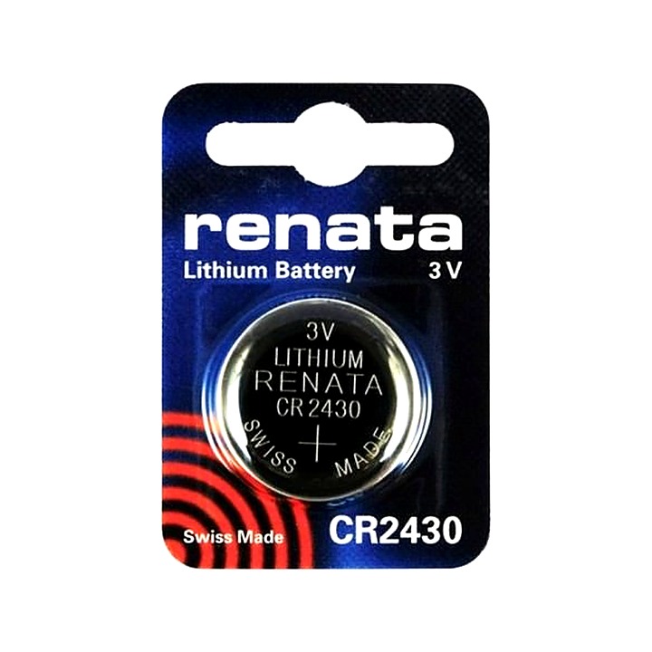 Renata CR2430 Lithium Coin Cell Batteries