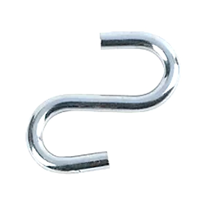 50mm Chrome-Plated S Hooks 