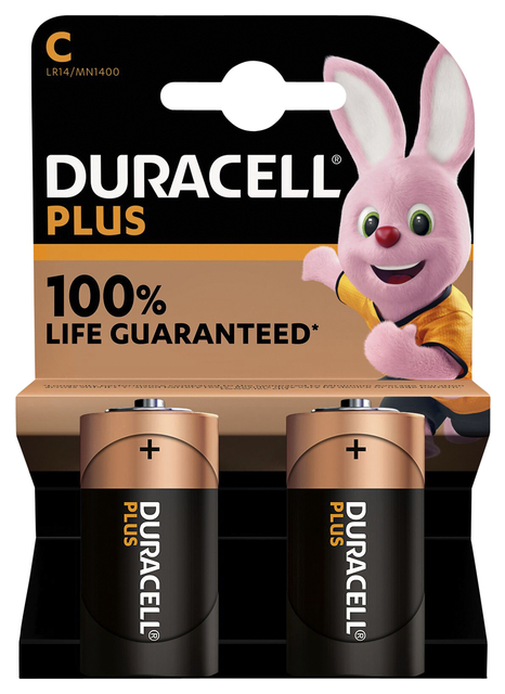 Duracell C Cell Plus Power Batteries