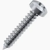 Netherwood Tools 8 x 1-1/2" (4.2 x 38mm) Pozi Pan Head Screws 20pcs