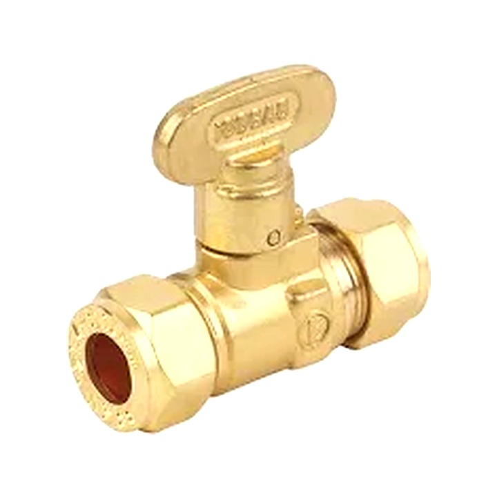 10mm x 10mm Compression Gas Isolating Valve  