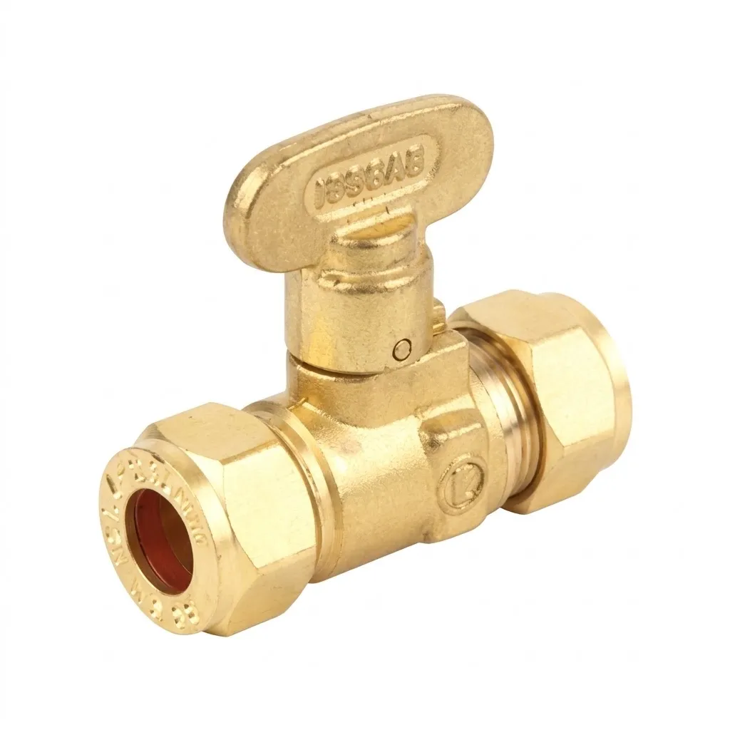 10mm x 10mm Compression Gas Isolating Valve  