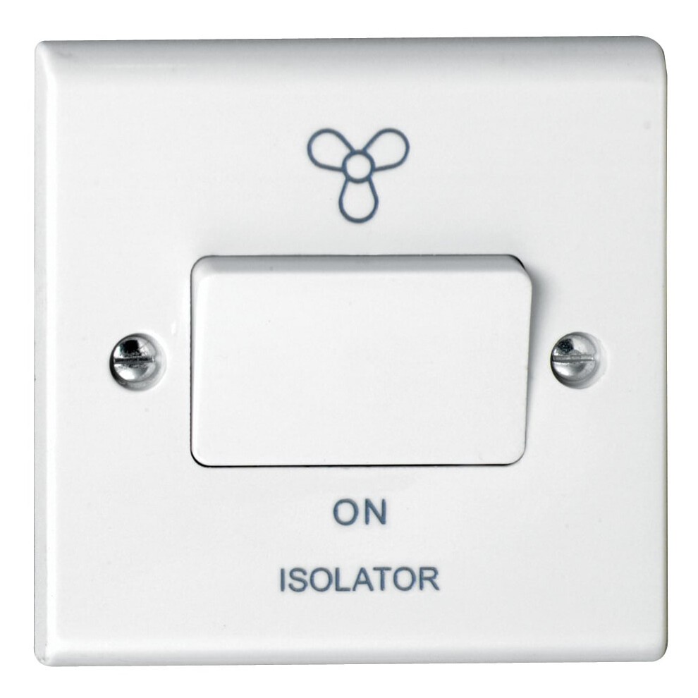 Thrion 6A Slimline 3 Pole Fan Isolator Switch