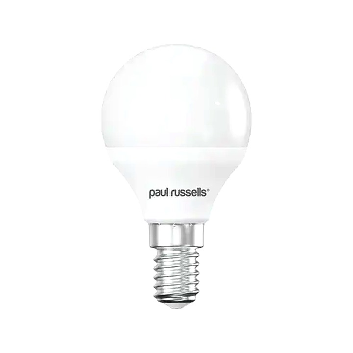 Paul Russells LED 5.5W=40W E14 Screw-in Dimmable Warm White 2700K Golf Bulb