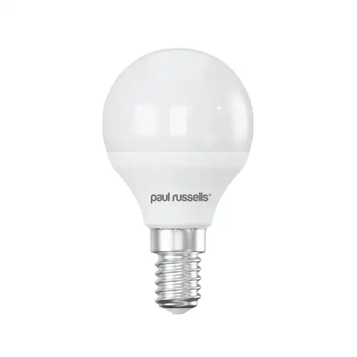 Paul Russells LED 5.5W=40W E14 Screw-in Dimmable Warm White 2700K Golf Bulb
