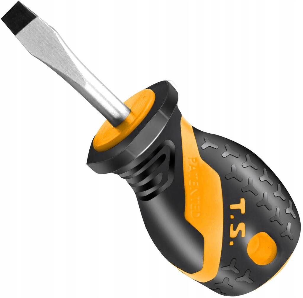Tolsen 6.5mm x 38mm Slotted Stubby Screwdriver