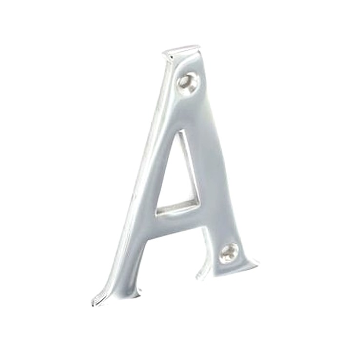 Letter A Chrome 75mm