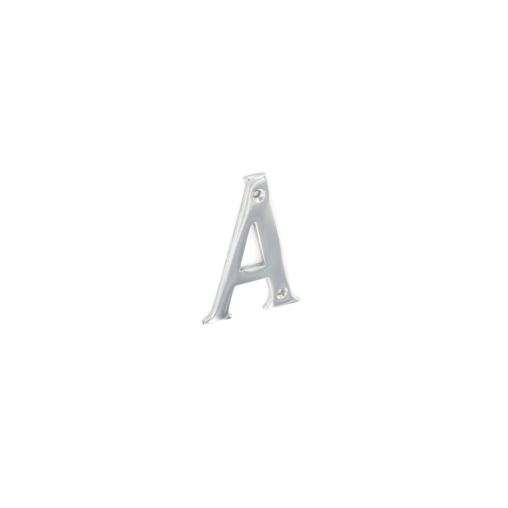 Letter A Chrome 75mm