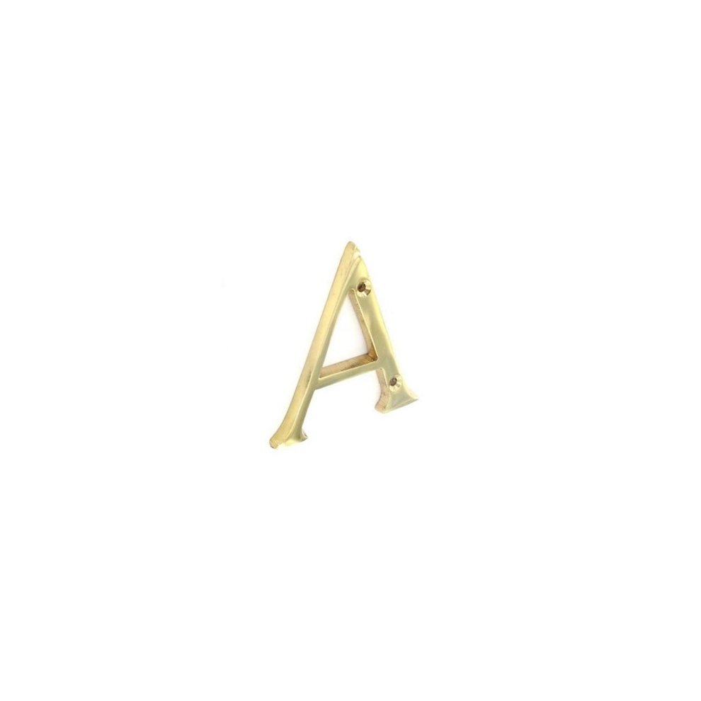 Brass Letter A 75mm 