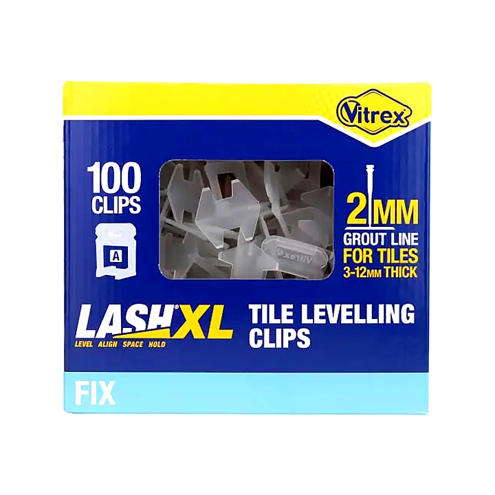 Vitrex LASHXL Tile Levelling Clips 