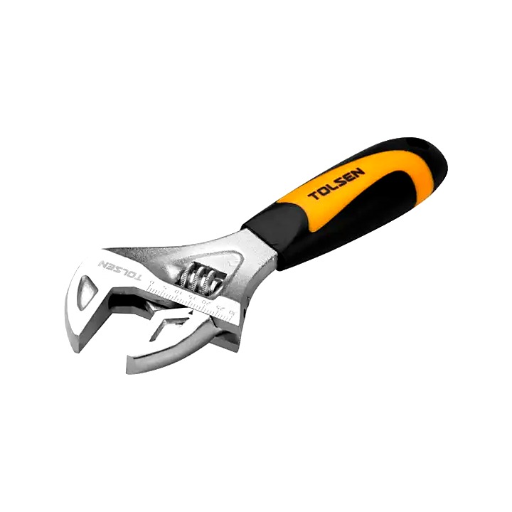 Tolsen Stubby Adjustable Wrench 165mm