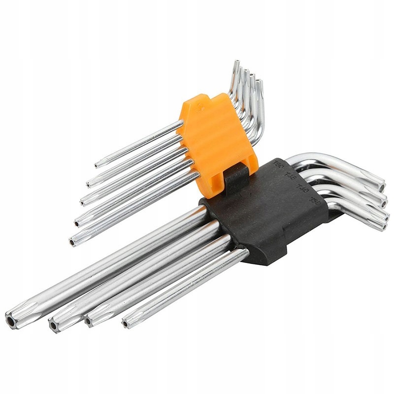 Tolsen Torx Long Arm Hex Key Set 9-Piece