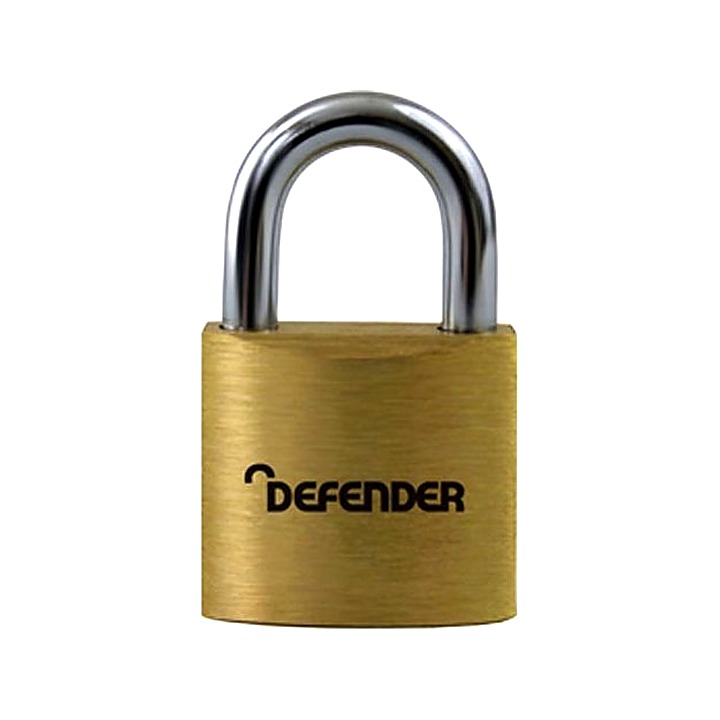 Defender Brass Padlock 30mm