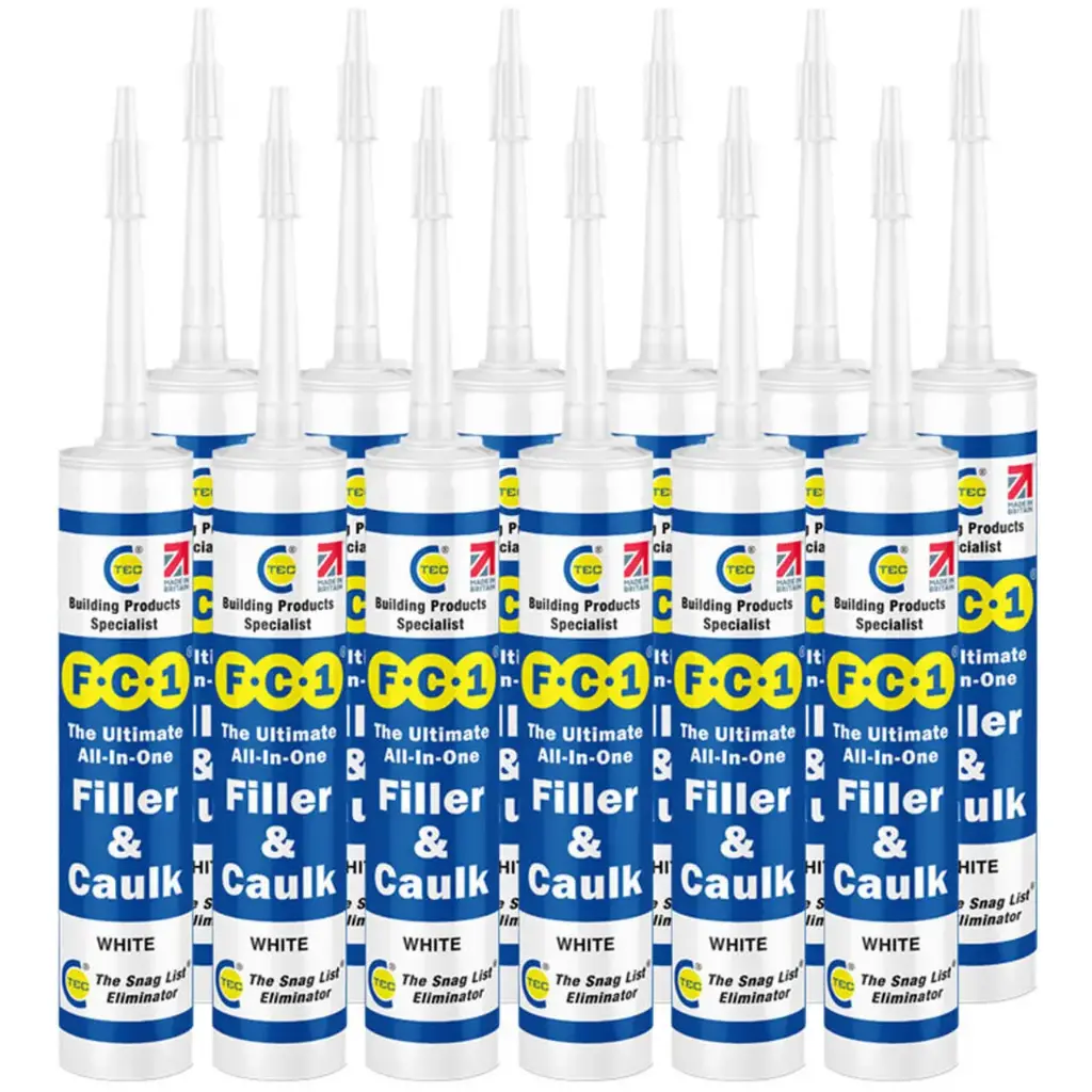 FC1 Filler & Caulk White 310ml Box of 12