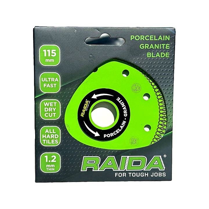 Raida Porcelain Granite Tile Blade 115mm