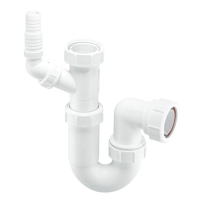 McAlpine 40mm Adjustable Sink Trap w/ Washing Machine Outlet 