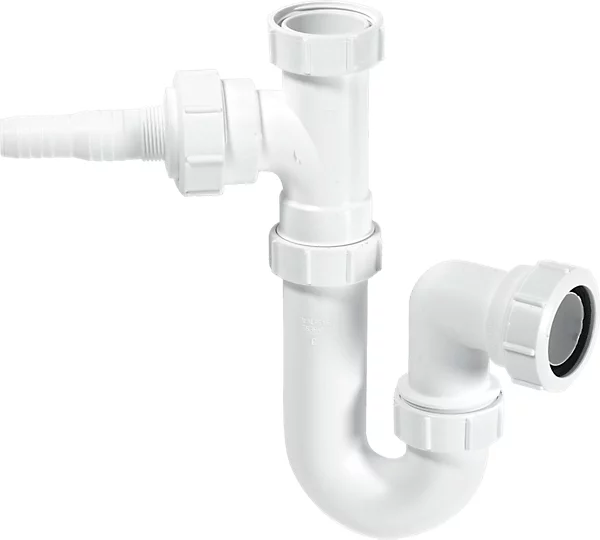 McAlpine 40mm Rigid Sink Trap w/ Washing Machine Outlet