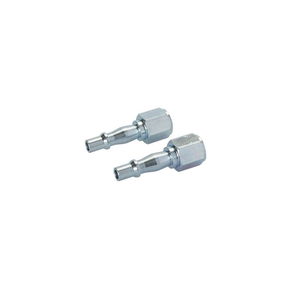 Silverline 1/4" BSP Air Line Coupling Bayonet Female Thread 2pcs