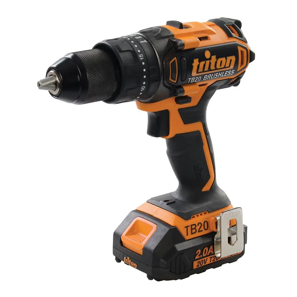 Triton 20V Brushless Combi Hammer Drill