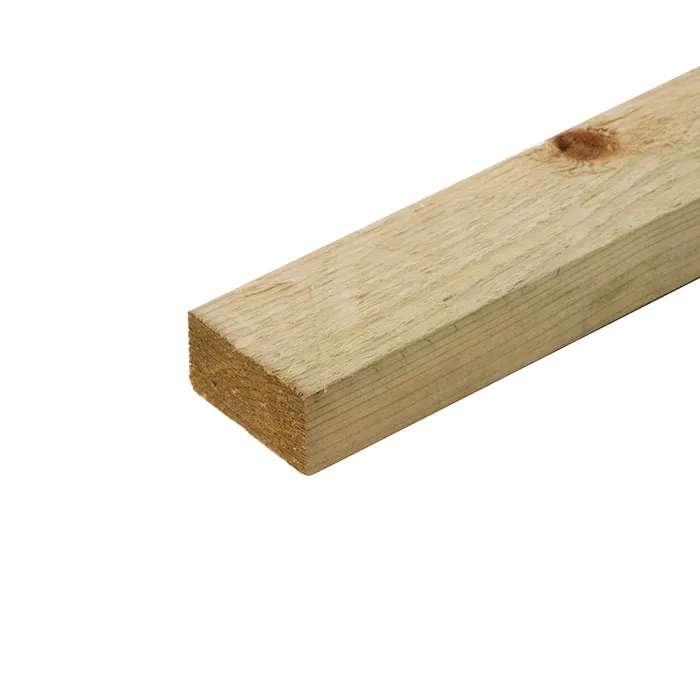 Treated 2" x 1" Timber (50mm W x 25mm D) 2.4m