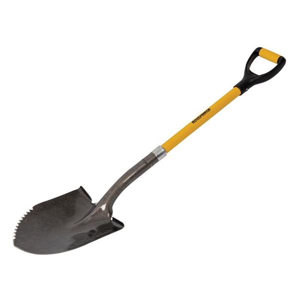 Roughneck Sharp Edge Round Shovel 