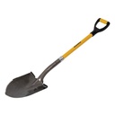 Roughneck Sharp Edge Round Shovel 