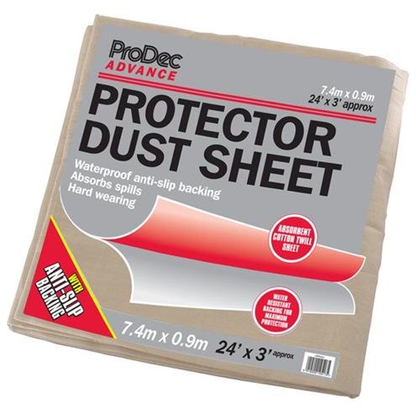 ProDec Advance Protector Dust Sheet 24' X 3' (7.3m x 0.9m)