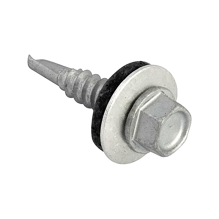 ForgeFix Hex Head Roofing Self Drilling Screws 5.5 x 25mm 100 Pack