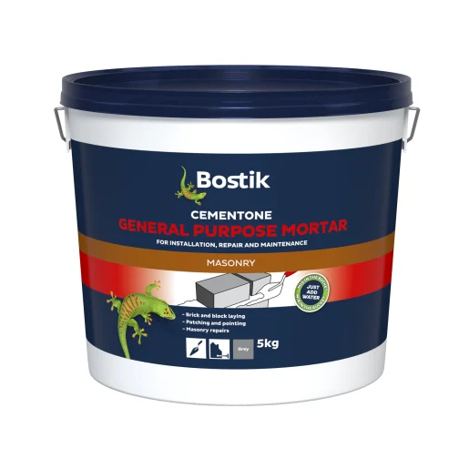 Bostik Cementone General Purpose Mortar 5kg Grey 