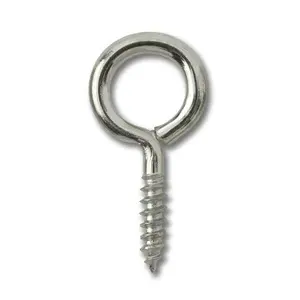 Curtain Wire Eye Hooks 40 Pack
