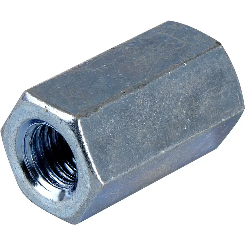 M8 Hex Rod Connection Nuts 10 Pack