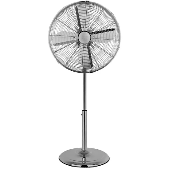 Status 16'' Chrome 3 Speed Standing Fan 