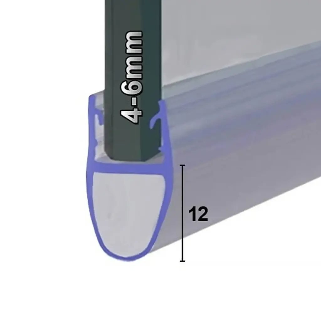 Bath Screen Seal 4-6mm Glass 900mm 