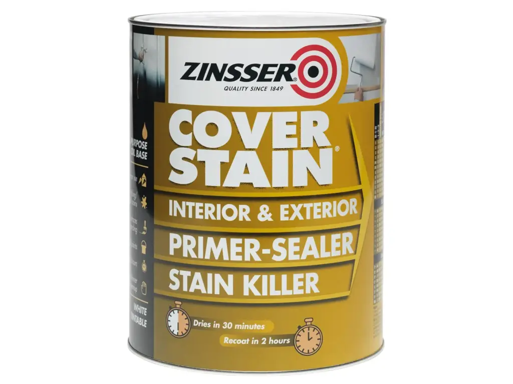 Zinsser White Cover Stain Primer Sealer 2.5L
