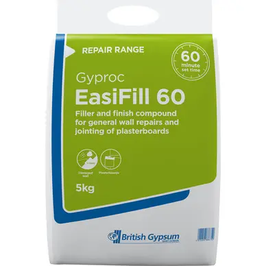 Gyproc Easi-Fill 60 Minutes 5kg 